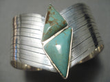 Incredible!! Vintage Native American Navajo Royston Turquoise Sterling Silver Bracelet-Nativo Arts