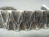Very Early Ingot Silver Native American Navajo Snake Bracelet-Nativo Arts