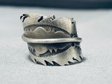 Amazing Adjustable Vintage Native American Navajo Sterling Silver Ring-Nativo Arts