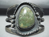 Stunning Vintage Native American Navajo Royston Turquoise Sterling Silver Bracelet-Nativo Arts