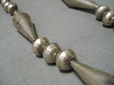 Amazing Vintage Navajo Sterling Silver Native American Necklace-Nativo Arts