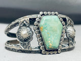 Early Museum Quality Vintage Native American Navajo Royston Turquoise Sterling Silver Bracelet-Nativo Arts
