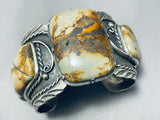 One Of The Best Ever Vintage Native American Navajo Royston Turquoise Sterling Silver Bracelet-Nativo Arts