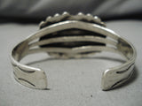 Museum Vintage Native American Navajo Royston Turquoise Sterling Silver Bracelet Old-Nativo Arts
