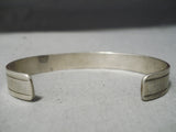 Unique Vintage Navajo 14k Gold & Sterling Silver Bracelet Native American-Nativo Arts