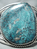 Jo Tso Navajo Native American Turquoise Sterling Silver Bracelet-Nativo Arts