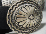 Detailed!! Native American Navajo Royston Turquoise Sterling Silver Concho Belt-Nativo Arts