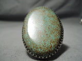 Magnificent Navajo #8 Turquoise Sterling Silver Ring Native American-Nativo Arts
