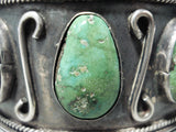 One Of The Best Vintage Native American Navajo Royston Turquoise Sterling Silver Bracelet-Nativo Arts