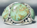 Monstrous Vintage Native American Navajo Royston Turquoise Sterloing Silver Bracelet-Nativo Arts