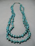Tremendous Vintage Santo Domingo Native American Sterling Silver Necklace-Nativo Arts