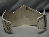 Important Zuni Native American Royston Turquoise Sterling Silver Bracelet-Nativo Arts