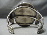 Marvelous Vintage Native American Navajo Turquoise Sterling Silver Bracelet-Nativo Arts