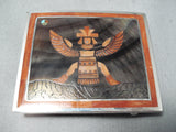 Important- One Of The Most Intricate Native American Zuni Coral Turquoise Sterling Silver Buckle-Nativo Arts