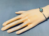 Beautiful Vintage Native American Navajo Royston Turquoise Sterling Silver Bracelet-Nativo Arts