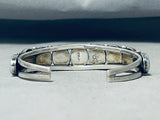 Alvin Boy Vintage Native American Navajo Royston Turquoise Sterling Silver Bracelet Signed-Nativo Arts