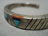One Of The Best Vintage Native American Navajo Jimmie King Jr Turquoise Sterling Silver Bracelet-Nativo Arts