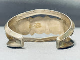 Unforgettable Vintage Native American Navajo Kingman Turquoise Sterling Silver Bracelet-Nativo Arts