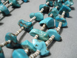 Noteworthy Vintage Navajo Turquoise Necklace Old Native American-Nativo Arts