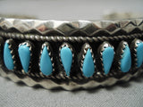 Rare Vintage Hopi Native American Sterling Silver Native American Bracelet-Nativo Arts