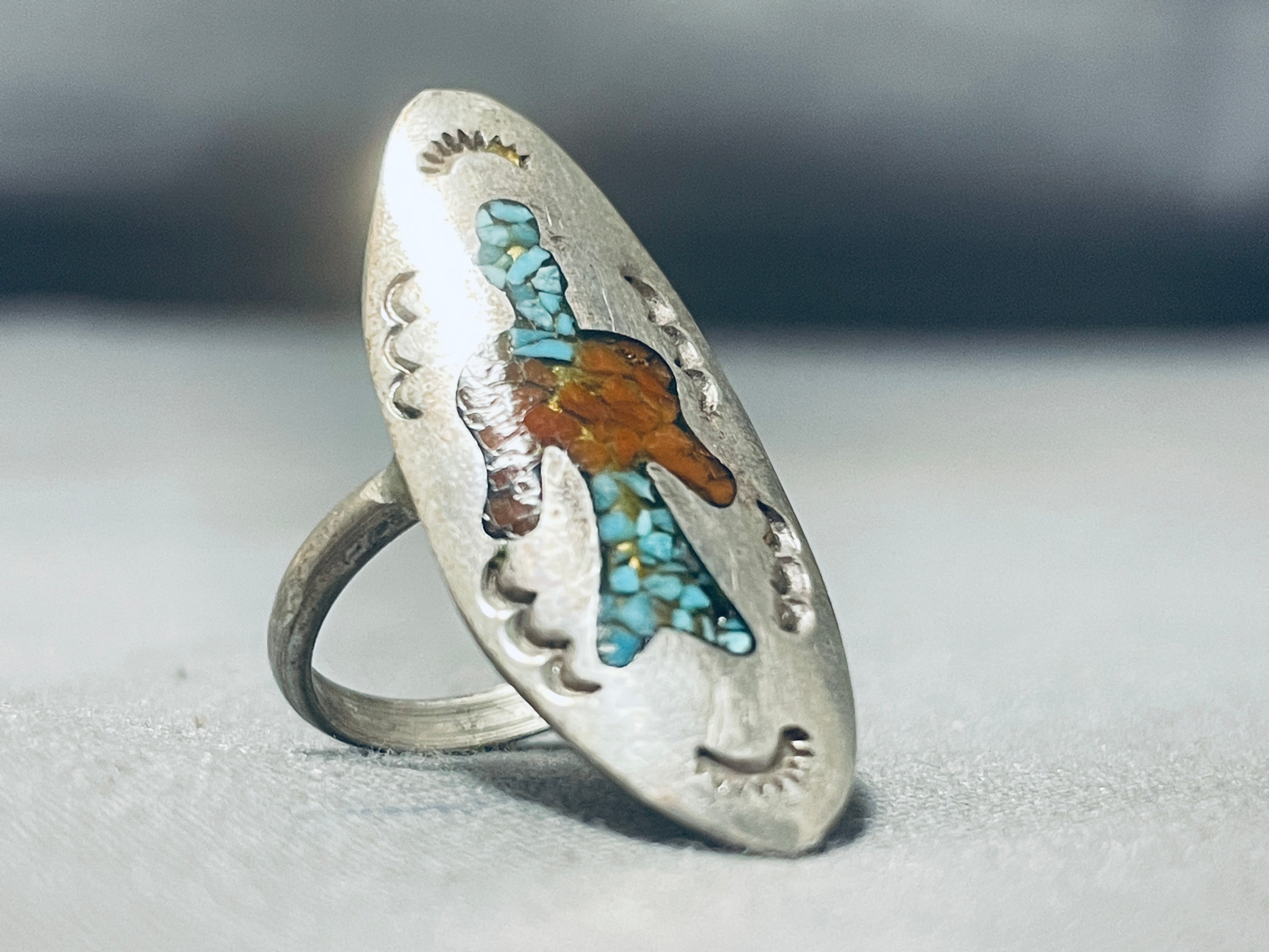 Superior Vintage Native American Navajo Coral Sterling Silver Ring – Nativo  Arts