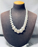 Stunning Vintage Native American Navajo Sterling Silver Necklace-Nativo Arts