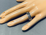 Spectacular Vintage Native American Navajo 14k Gold Sterling Silver Ring-Nativo Arts