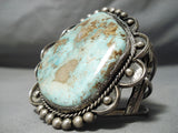 Museum Vintage Native American Navajo Royston Turquoise Sterling Silver Bracelet Old-Nativo Arts