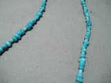 Beautiful Vintage Navajo Turquoise Necklace Native American Old-Nativo Arts