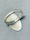 Important Steve Pooyouma Vintage Native American Hopi Sterling Silver Ring-Nativo Arts