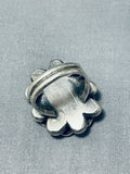Fantastic Vintage Native American Navajo Royston Turquoise Sterling Silver Ring-Nativo Arts