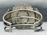 Authentic Vintage Native American Navajo Turquoise Ceremony Sterling Silver Bracelet-Nativo Arts