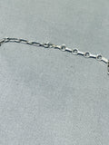 Yazzie Vintage Native American Navajo Sterling Silver Storyteller Necklace Signed-Nativo Arts