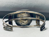One Of The Finest Vintage Native American Navajo Nevada Turquoise Sterling Silver Bracelet-Nativo Arts
