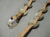 Concho Belt For Jeans!! Vintage Native American Navajo Sterling Silver Concho Belt Old-Nativo Arts