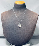 Marvelous Vintage Native American Hopi Sterling Silver Necklace-Nativo Arts
