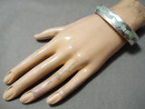 Newsworthy Vintage Native American Zuni Royston Turquoise Sterling Silver Bracelet-Nativo Arts