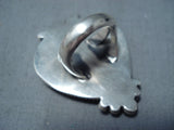Fabulous Navajo Purple Spiny Oyster Sterling Silver Ring Native American-Nativo Arts