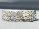 Enchanting Vintage Native American Navajo Sterling Silver Bracelet-Nativo Arts