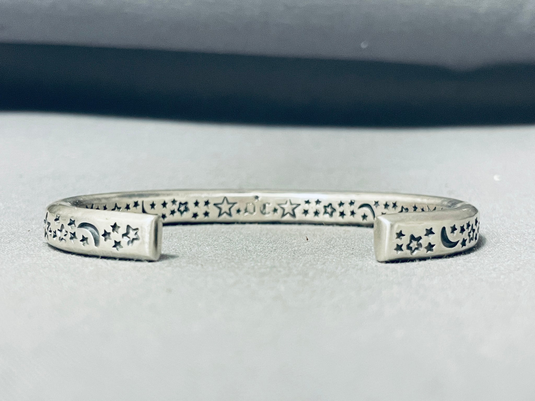 Stars In Sky Derrick Cadman Native American Navajo Sterling Silver