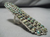 Amazing Vintage Navajo Royston Turquoise Sterling Silver Native American Ring-Nativo Arts