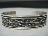 Sunny Reeves Vintage Native American Navajo Sterling Silver Bracelet-Nativo Arts