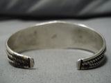 Amazing Vintage Zuni Native American Bernadette Eustace Turquoise Bracelet-Nativo Arts