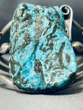 One Of The Best Vintage Native American Navajo Fools Gold Matrix Sterling Silver Bracelet-Nativo Arts