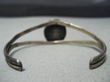 Wonderful Vintage Native American Navajo Damale Turquoise Sterling Silver Bracelet Old-Nativo Arts