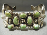Statement Vintage Native American Navajo Royston Turquoise Sterling Silver Bracelet-Nativo Arts