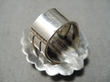 Fabulous San Felipe Royston Turquoise Sterling Silver Ring Native American-Nativo Arts