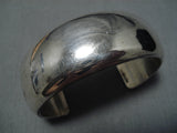 Important Vintage Navajo Dan Jackson Sterling Silver Native American Bracelet-Nativo Arts