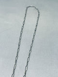 Important Vintage Native American Navajo Ben Begaye (d) Turquoise Cross Sterling Silver Necklace-Nativo Arts