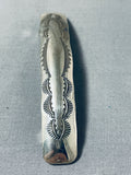 Marvelous Native American Navajo Sterling Silver Hair Barrette-Nativo Arts